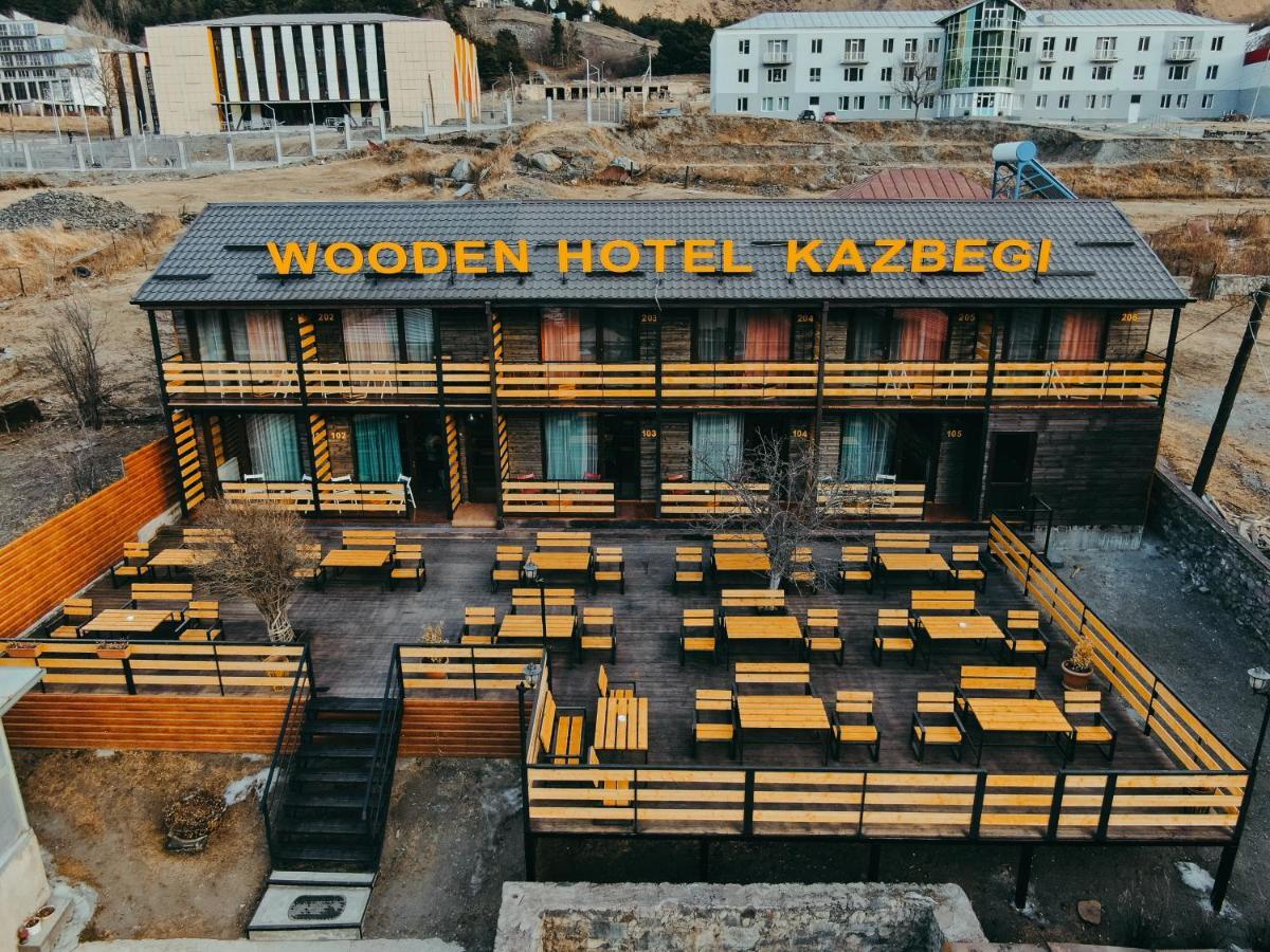 Wooden Hotel Kazbegi Εξωτερικό φωτογραφία