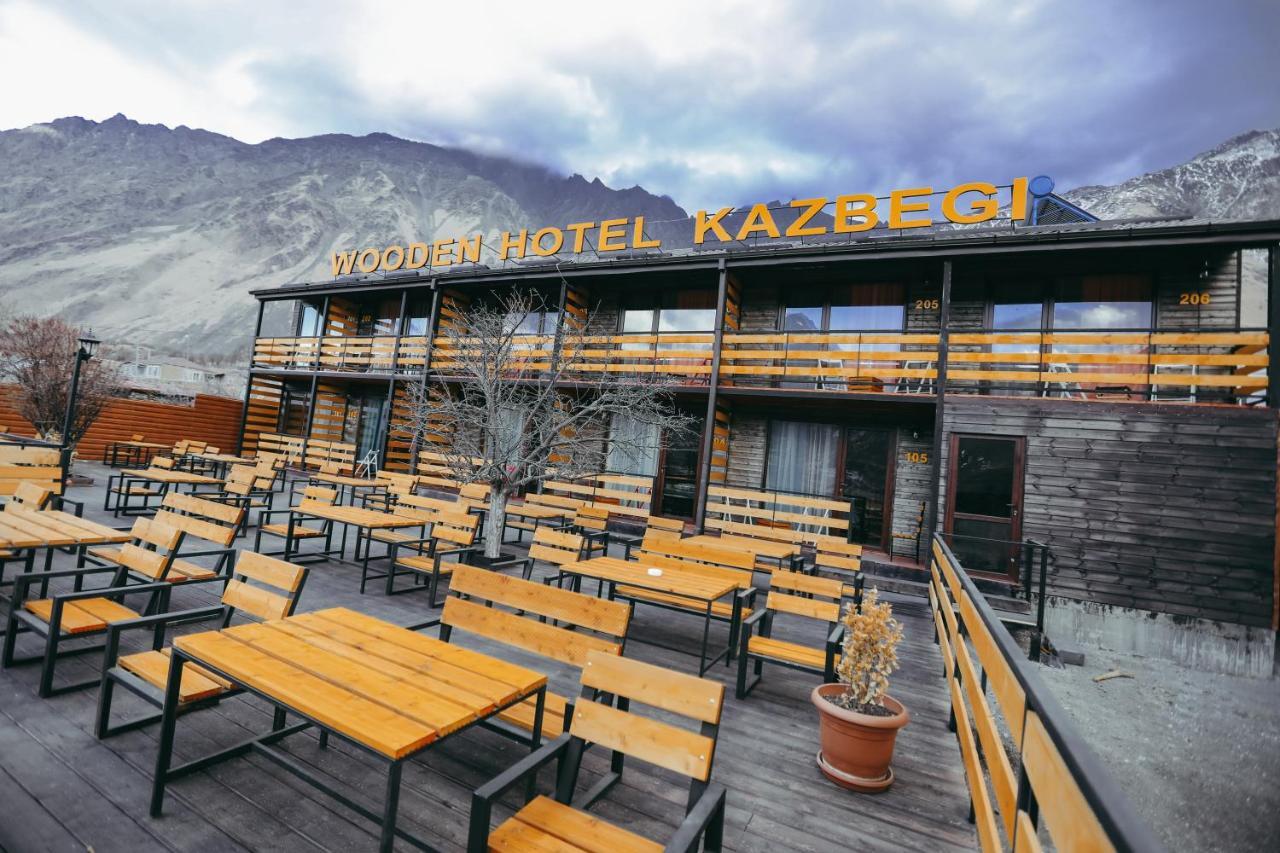 Wooden Hotel Kazbegi Εξωτερικό φωτογραφία