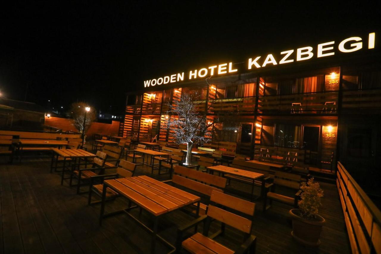 Wooden Hotel Kazbegi Εξωτερικό φωτογραφία
