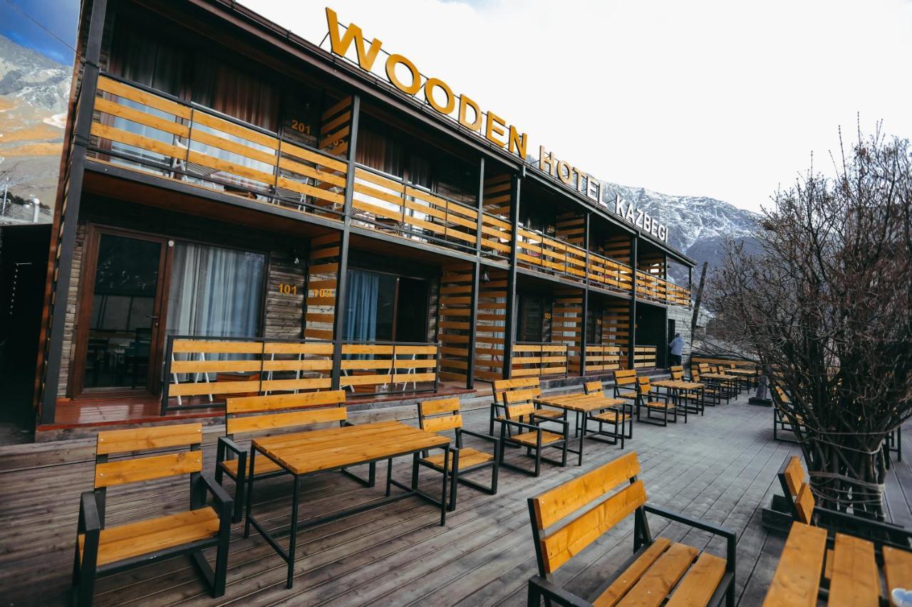 Wooden Hotel Kazbegi Εξωτερικό φωτογραφία
