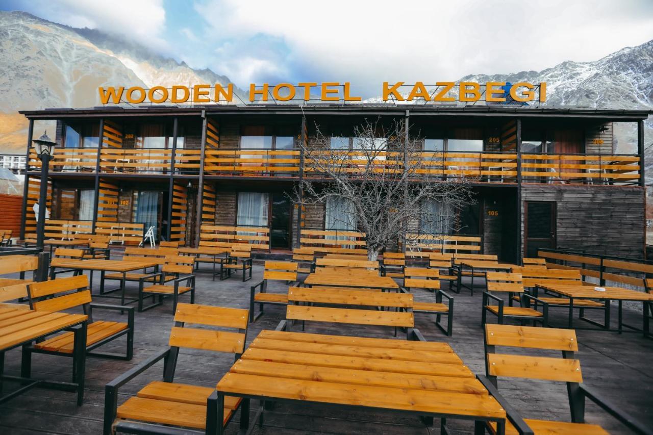 Wooden Hotel Kazbegi Εξωτερικό φωτογραφία