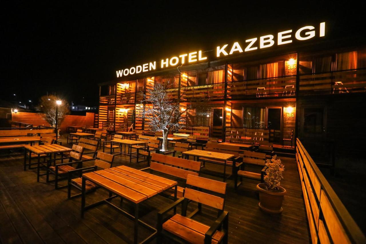 Wooden Hotel Kazbegi Εξωτερικό φωτογραφία