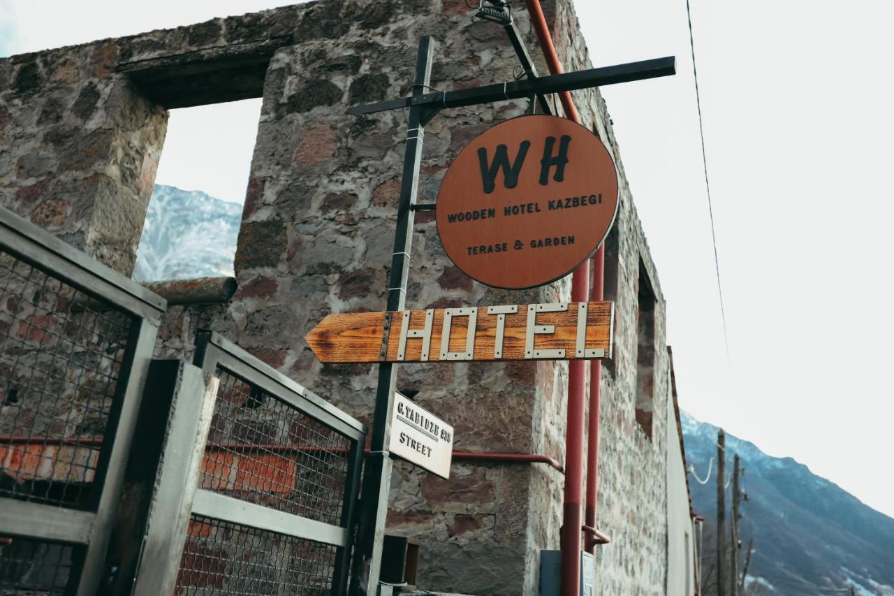 Wooden Hotel Kazbegi Εξωτερικό φωτογραφία